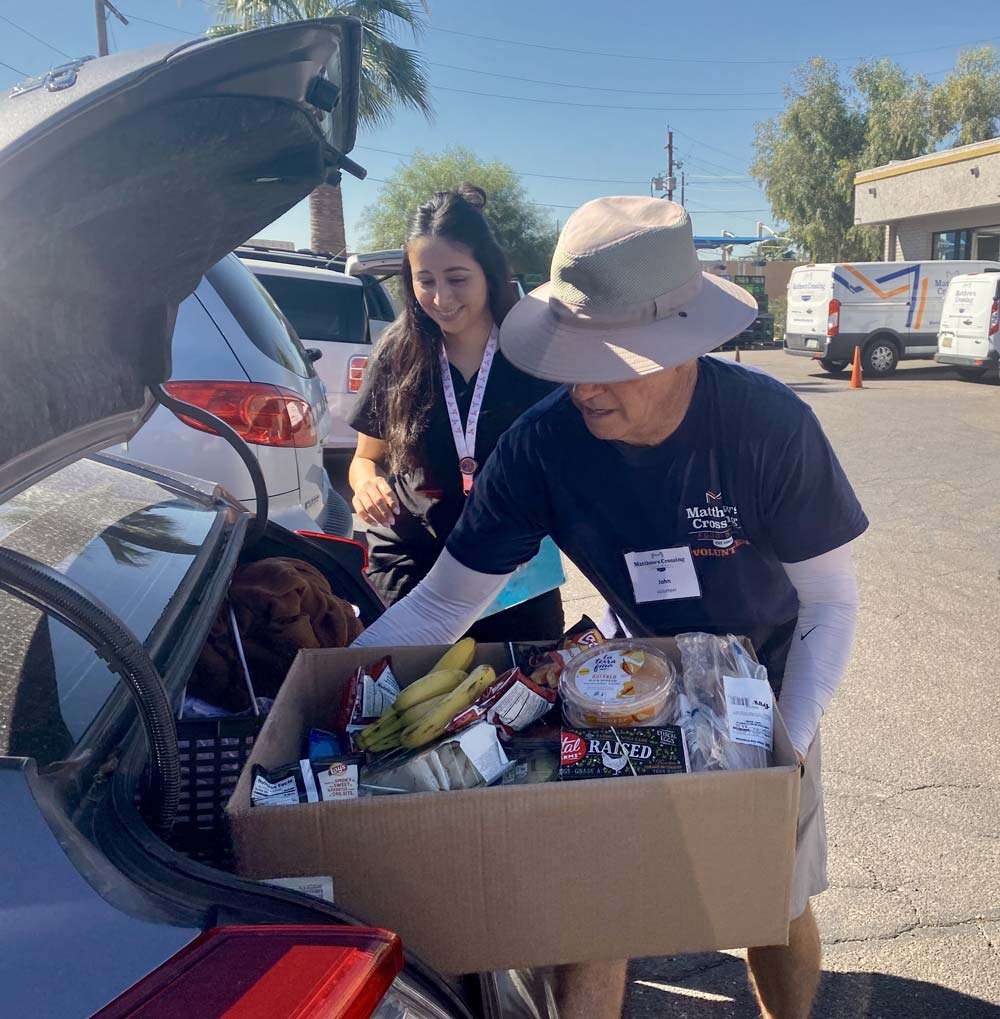 Matthews Crossing Emergency Food Box Distribution